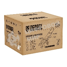 Газонокосилка бензиновая Denzel GLD-410SP-K, 150 см3, 41 см, привод, 40 л