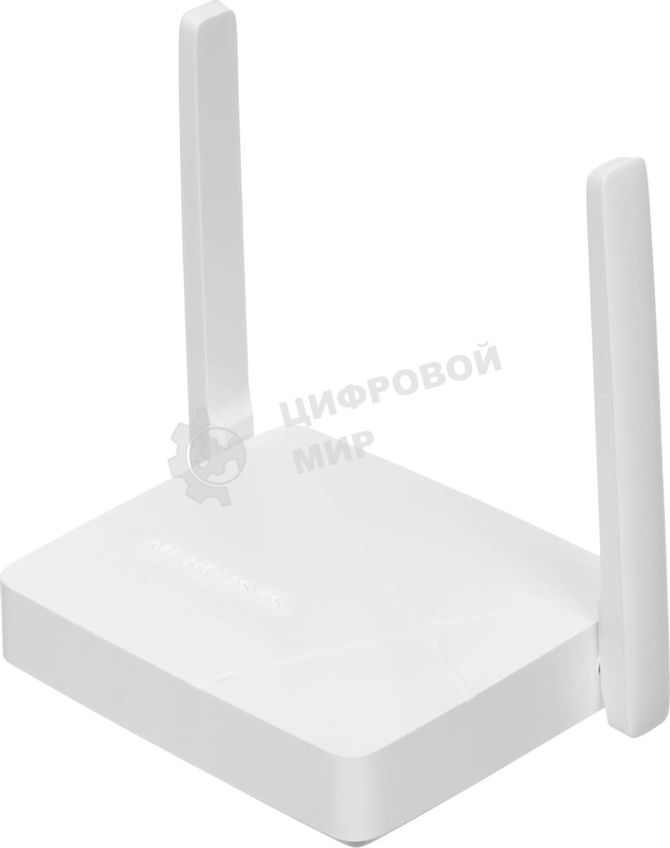 Роутер Mercusys MR20 AC750 Dual-Band Wi-Fi RouterSPEED: 300 Mbps at 2.4 GHz + 433 Mbps at 5 GHzSPEC: 2× Fixed External Antennas, 2× 10/100 Mbps LAN Ports, 1× 10/100 Mbps WAN PortFEATURE: Router/Access Point Mode Mode, WPS/Reset Button, IPTV, IPv6, Parental Controls