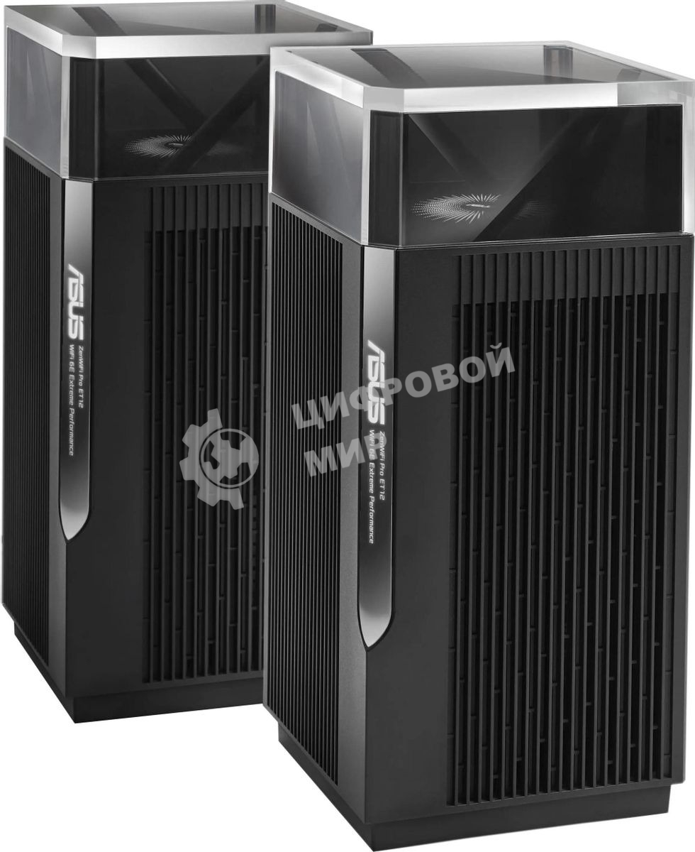 Роутер ASUS ET12(2-PK), из 2 точек доступа, 802.11 a/b/g/n/ac/ax, 2,4 + 5 гГц; 90IG06U0-MO3A20
