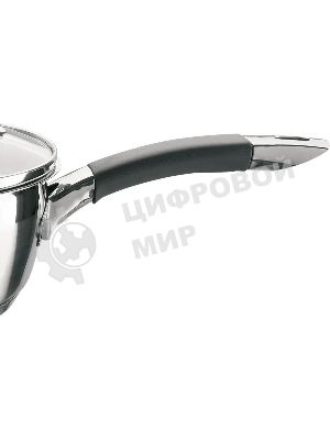 Ковш Rondell Flamme RDS-026, 1.3л, 16см, с крышкой, стальной