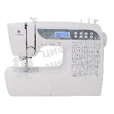 Швейная машина Comfort 1001 200 операций, 9 видов петель, жк дисплей, нитевдеватель, горизонтальный челнок, русск./англ. алфавит, плавная регулировка скорости на корпусе, регулятор давления лапки, нитевдеватель, возможность шитья двойной иглой, возможность шитья без педали.