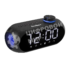 Колонка-часы ExeGate Yo 520 Bluetooth 3 Вт черный