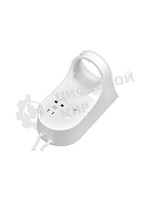 Фен Puff 1600B белый/хром, 1600 Вт