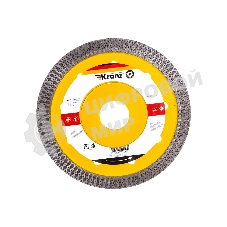 Диск алмазный отрезной Kranz ультратонкий 115x22.2x1.4x10 мм