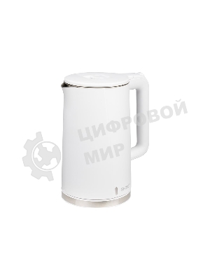 Чайник электрический Energy E-208 1.7 л белый, двойной корпус