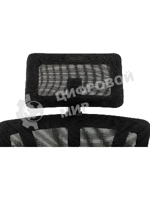 Кресло Бюрократ MC-711N-H черный, сетка, подголовник