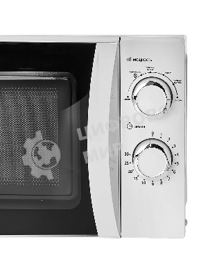 Микроволновая печь Delta DL-88L20 белый, 20 л, 700 Вт, переключатели - поворотный механизм