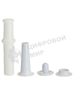 Мясорубка электрическая DELTA LUX DE-603M серый, 3000 Вт, 2.2 кг/мин, реверс, защита от перегрузки, насадки - 5