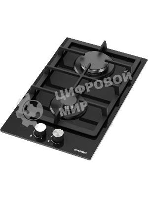 Газовая варочная панель Hyundai HHG 3230 BK черный