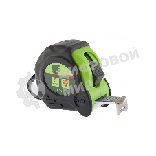 Рулетка Сибртех Графит, обрезиненный корпус, амортизатор, 5 м х 25 мм