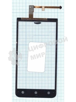 Сенсорное стекло (тачскрин) для HTC One XC X720d, белое