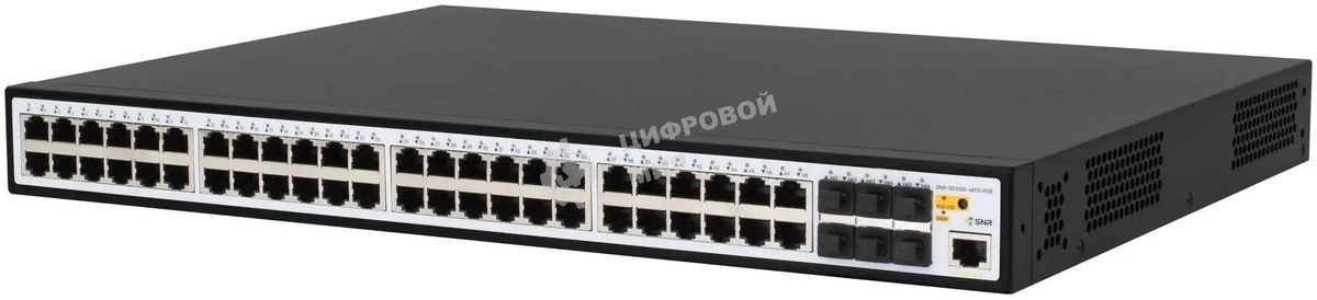 Коммутатор SNR SNR-S5310G-48TX-POE, 1 Гбит/с, количество портов 48 шт, (L2)