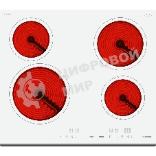 Варочная поверхность Hyundai HHE 6452 WG, белый