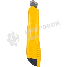 Нож канцелярский Deli E2043, ширина лезвия 18 мм, фиксатор усиленный сталь ассорти, блистер