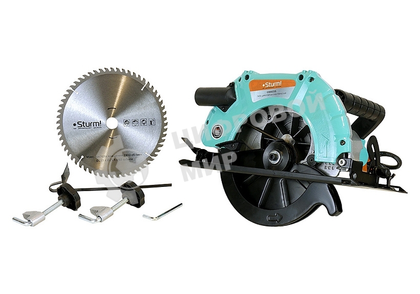 Циркулярная пила (дисковая) Sturm! CS50235 2300Вт (ручная) D диска.:235мм