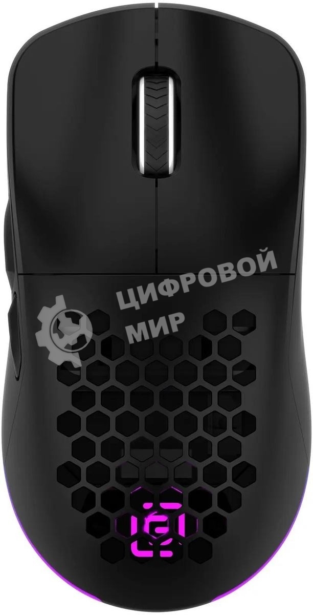Мышь беспроводная Oklick 900GMW черный, 26000 dpi, радиоканал, Bluetooth, USB, кнопки - 6