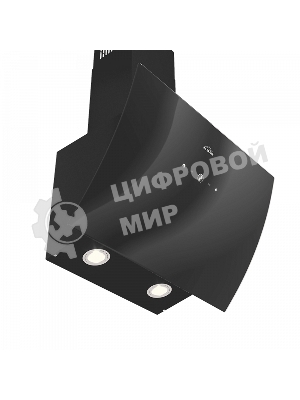 Вытяжка каминная Elikor Wave BK 60 черный, 60 см, 750 куб. м/ч, 56 дБ