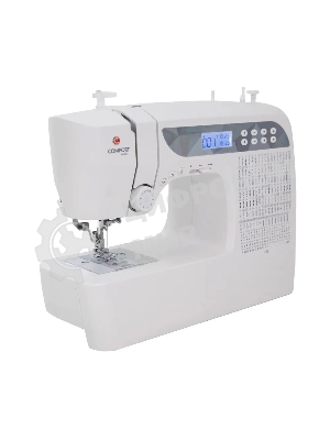 Швейная машина Comfort 1001 200 операций, 9 видов петель, жк дисплей, нитевдеватель, горизонтальный челнок, русск./англ. алфавит, плавная регулировка скорости на корпусе, регулятор давления лапки, нитевдеватель, возможность шитья двойной иглой, возможность шитья без педали.