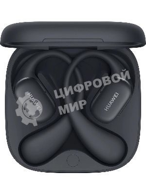 Наушники TWS Huawei FreeArc (Moose-T00) черный, открытые (накладные с дужкой), Bluetooth, до 7 ч