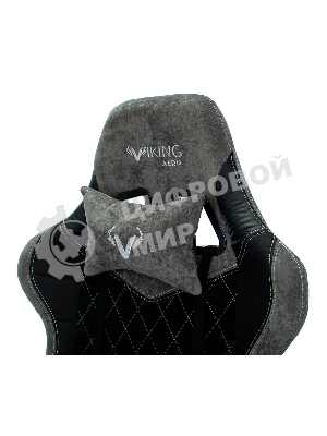 Кресло Бюрократ VIKING 7 KNIGHT B FABRIC черный, ткань, 120 кг, механизм качания