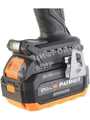 Дрель-шуруповерт Patriot BR 224UES-h, 21 В, 4 Ач, 150 Нм, бесщеточный
