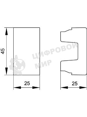 Заглушка DKC 