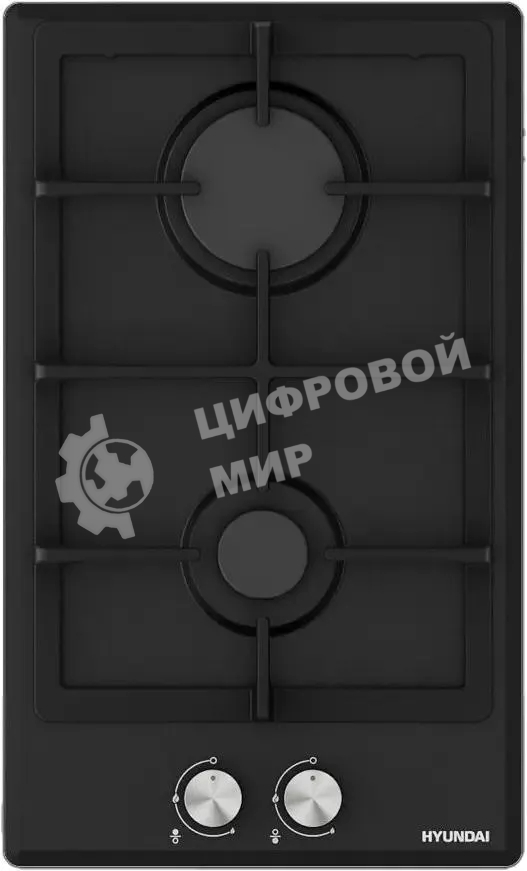 Газовая варочная панель Hyundai HHG 3230 BK черный