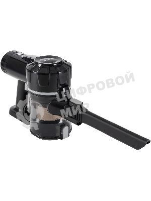 Пылесос вертикальный Vitek Starlight VT-8143 черный/серебристый, питание от аккумулятора, 35 Вт, уборка сухая, пылесборник 0.6 л, работа от АКБ max 30 мин