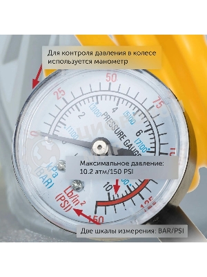 Автомобильный компрессор Starwind CC-300 65л/мин шланг 5м