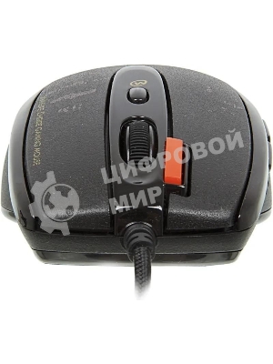 Мышь проводная A4Tech F5 черный, 3000 dpi, USB, кнопки - 7