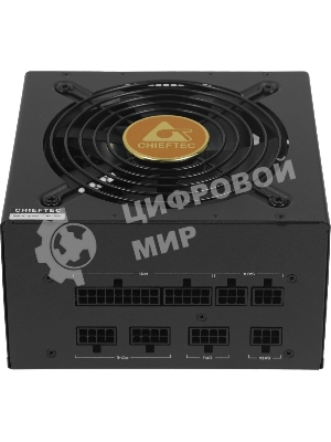 Блок питания Chieftec Polaris PPS-650FC, 650Вт, 80 PLUS Gold, 120мм, модульный, черный