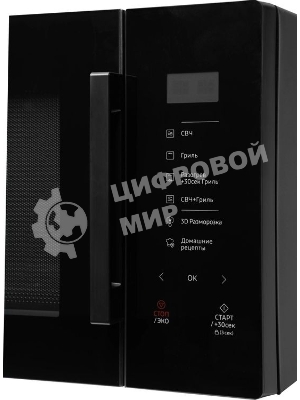Микроволновая печь Samsung MG30T5018AK/BW черный, 30 л, 900 Вт, переключатели - сенсор
