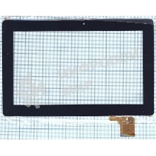Сенсорное стекло (тачскрин) FPC-FC101S347-00, черное
