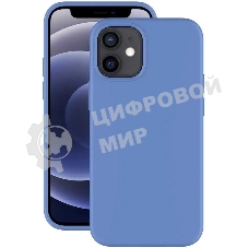 Чехол (клип-кейс) DEPPA Gel Color, для Apple iPhone 12 mini, синий 87762