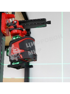 Лазерный нивелир UNI-T LM576LD 3D 16 линий, Osram зеленый свет, рабочее расстояние 30 м