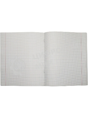 Тетрадь Buro 96л. клет. A5 202х163 1диз. бумвинил скоба синий