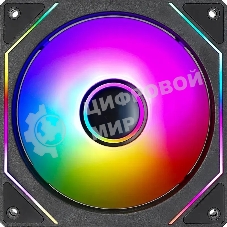 Вентилятор для корпуса Formula Floe 12BK ARPW Reverse ARGB черный, 120 мм, 1500 об/мин, 20.15 дБ, 4 pin