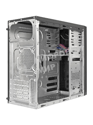 Компьютерный корпус Minitower ExeGate MA-372UX Black, mATX UN600, 120мм 2*USB+2*USB3.0, Audio