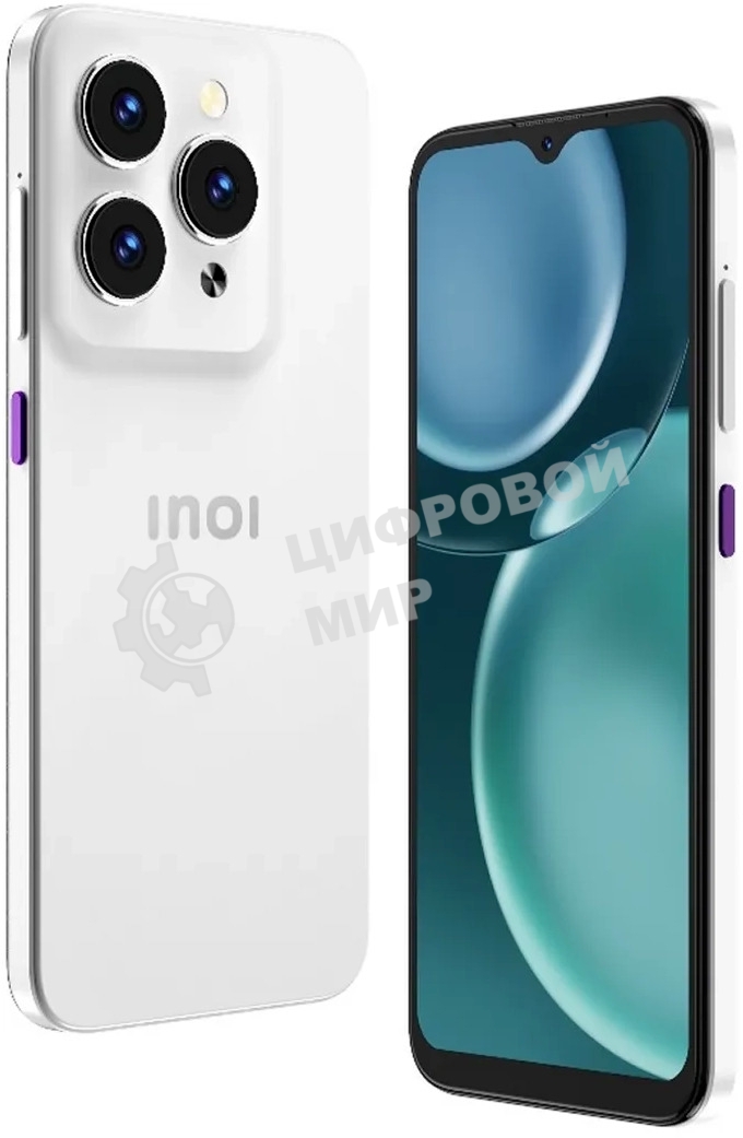Смартфон INOI Note 15 6+10*/256Gb Pearl White