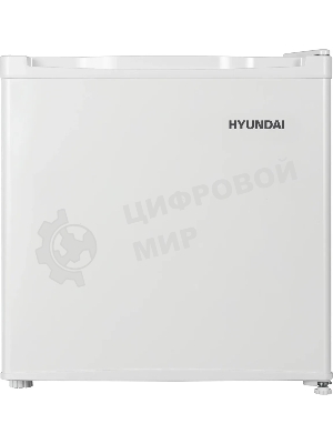 Холодильник Hyundai CO05041H белый однокамерный 46 л морозилка отсутствует, ручное размораживание