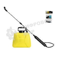 Опрыскиватель садовый аккумуляторный для растений и цветов 5л Профи ЧЕТЫРЕ СЕЗОНА
