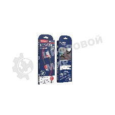 Кабель Smartbuy (iK-512-S26r) S26 Lightning красн., 3 А,PD,нейл.,1 м