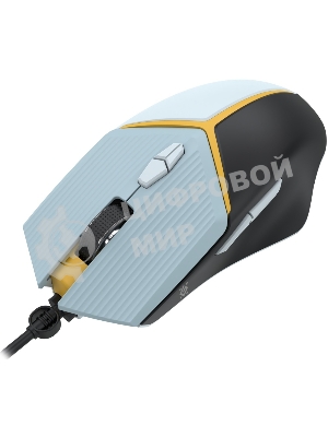 Мышь проводная Defender Shotgun GM-176 серый, 3600 dpi, USB, кнопки - 6