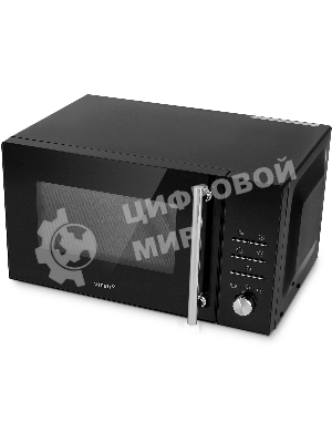 Микроволновая печь Vitek VT-MW1323 черный, 23 л, 900 Вт, переключатели - кнопки, поворотный механизм