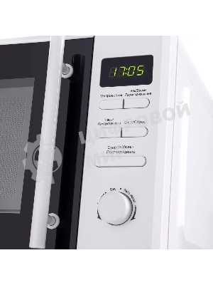 Микроволновая печь Maunfeld MFSMO.20.7TWH белый, 20 л, 700 Вт, переключатели - кнопки, поворотный механизм