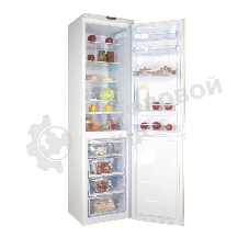 Холодильник DON R-299 B белый двухкамерный 259/140л морозилка снизу