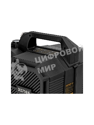 Компрессор Denzel DLS750/6 безмасляный малошумный 750 Вт, 140 л/мин,ресивер 6 л