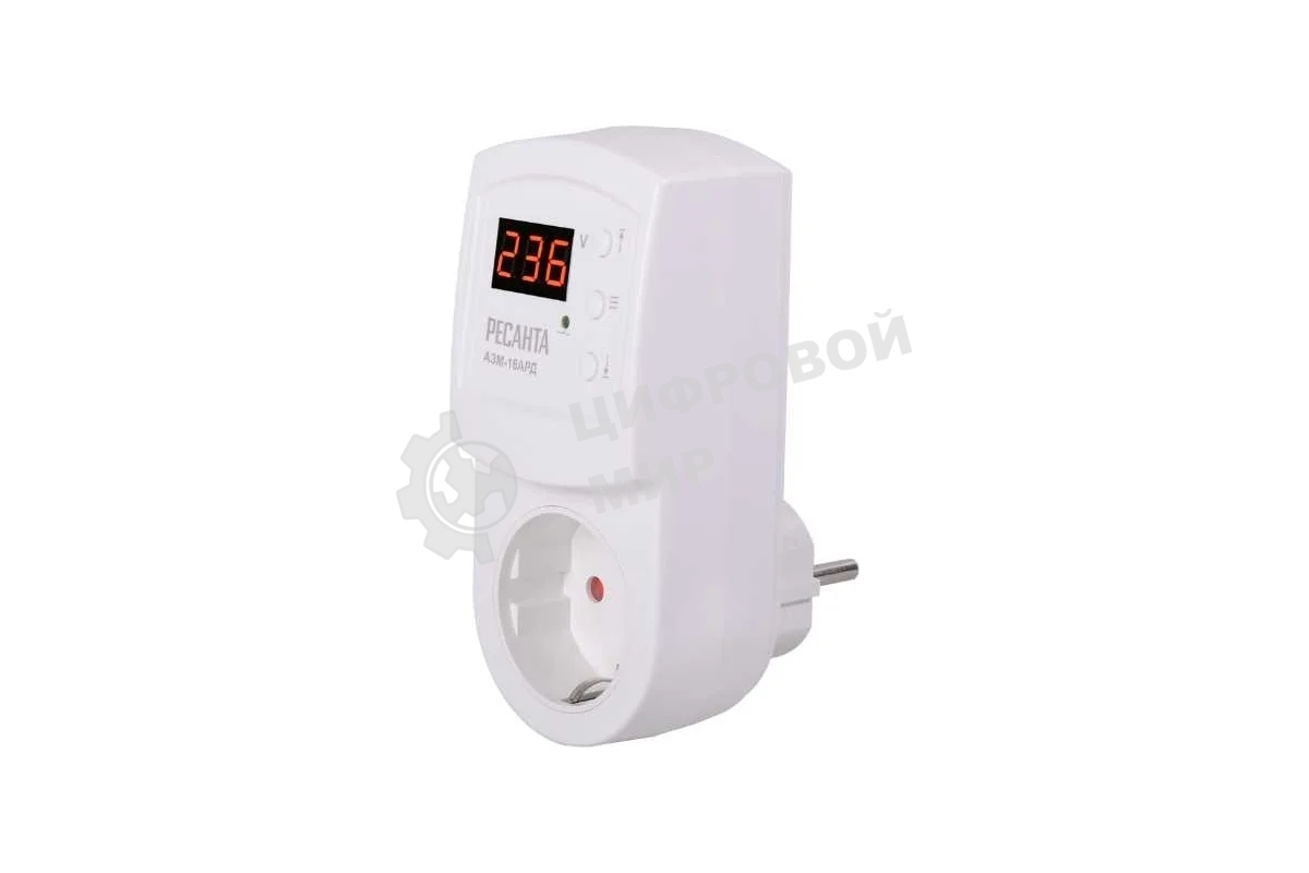 Блок защиты по напряжению Ресанта АЗМ-16AРД регулируемый