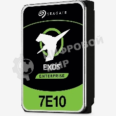 Жесткий диск Seagate HDD SAS 6Tb Exos 7E10 7200 12Gb/s 256Mb 1 year warranty (replacement ST6000NM020B, ST6000NM029A, MG08SDA600E)