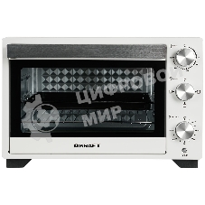 Мини-печь Kraft KFC-MO 250 HW белый, 25 л, 1500 Вт